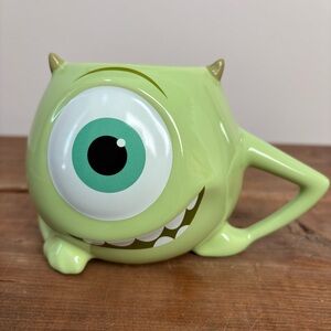 Disney Monsters Inc Mike Character Mug Green Eyeball
